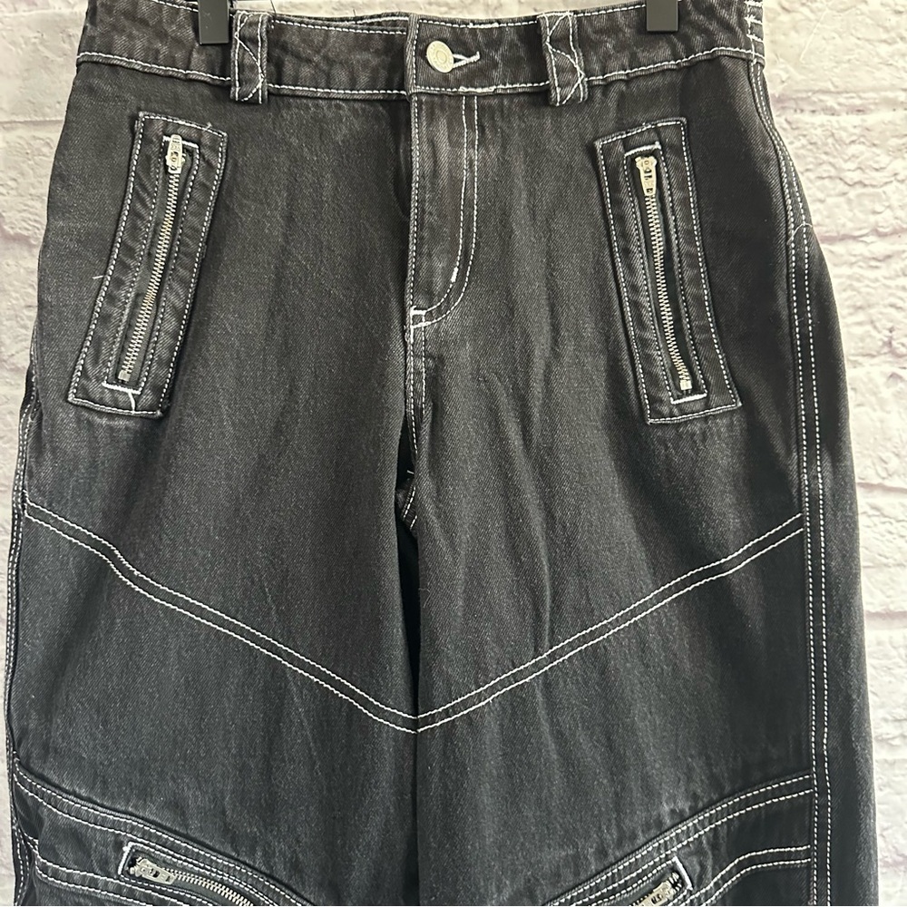 BDG Tapered Moto women’s Jean - Picture 3 of 12